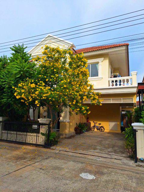 รูป บ้านให้เช่า 2ชั้น 3นอน 2น้ำ บางนา กม.18 ลาดกระบัง54 40ตรว. คิงเพาเวอร์ วัดศรีวารีน้อย 2จอดรถ 220 ตรม. นิรันดร์