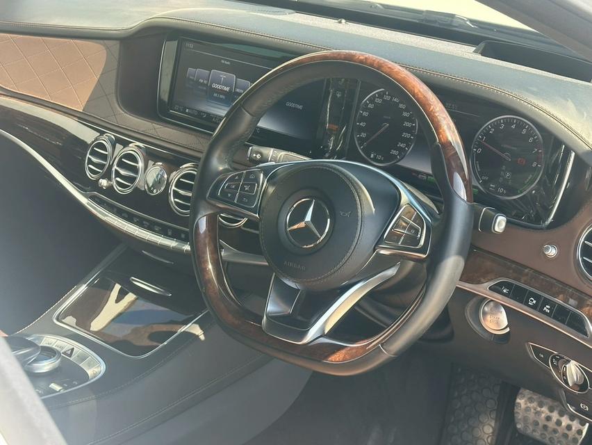 รหัสรถ NCT141 📌. Mercedes Benz S500e AMG Premium W222 สีขาว 2016 จด 2017 9