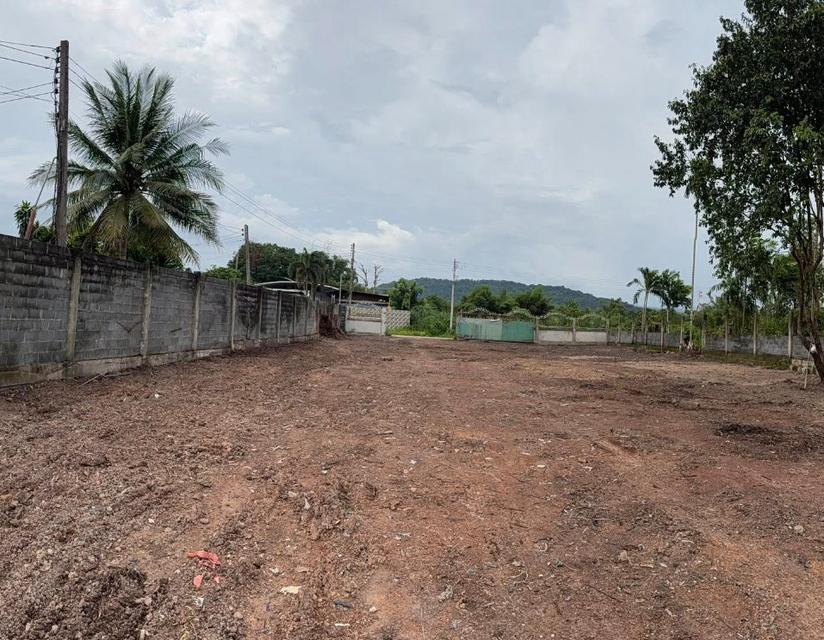ขายที่ดินดงขี้เหล็กถมแล้วรอบรั้วเนื้อที่ 358 ตรว. ติดวิวเขาหลังโรงเรียนไทยรัฐวิทยา7 เมืองปราจีนบุรี 1