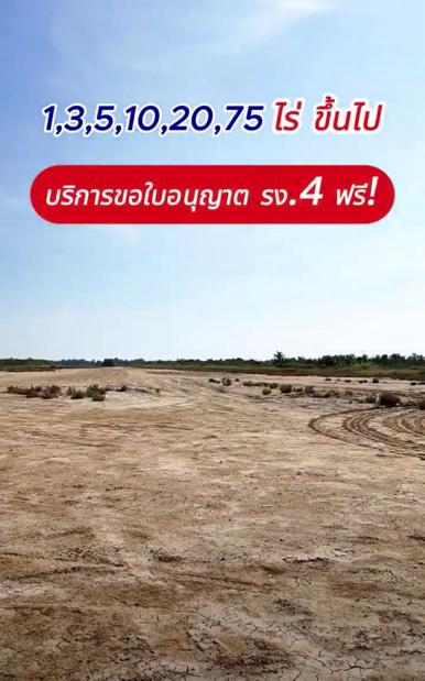 ขายด่วน ที่ดินเปล่าถมแล้ว แบ่งขาย 1-75 ไร่ ติดถนน เมืองสมุทรสาคร เดินทางง่าย ใกล้กรุงเทพ  4