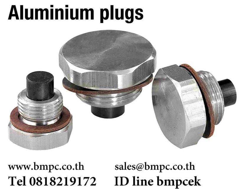 Oil plug, ปลั๊กอุดน้ำมัน, Pipe plug with external taper screw thread , Screw plug, Drain plug, น๊อตถ่ายน้ำมัน, Disc spring 7