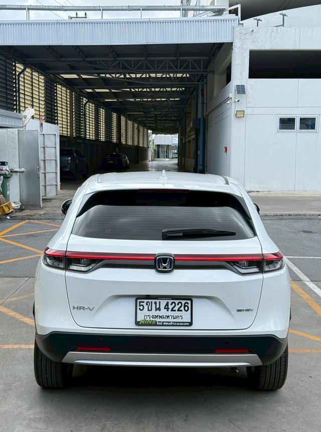 HONDA HRV 1.5EL e-HEV 2024 สีขาว ประหยัดน้ำมัน ไมล์น้อย มือเดียว