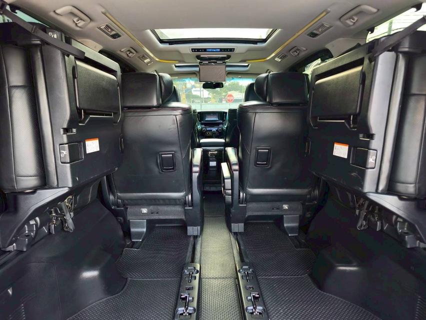 รหัสรถ KPV6561 2015 TOYOTA VELLFIRE 2.5 ZG TOP สุด สีดำ 11