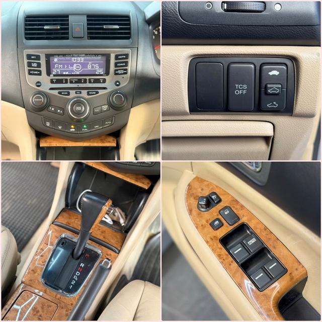 Honda ACCORD 3.0 V6 VTEC ปี2003 รถบ้านแท้ ภายในลายไม้   ไม่เคยชน พร้อมใช้งาน รูปที่ 9