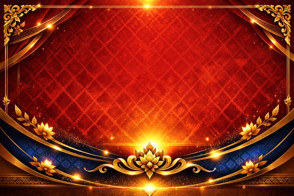 กรอบภาพลายไทย ใช้ในการออกแบบ รูปที่ 11