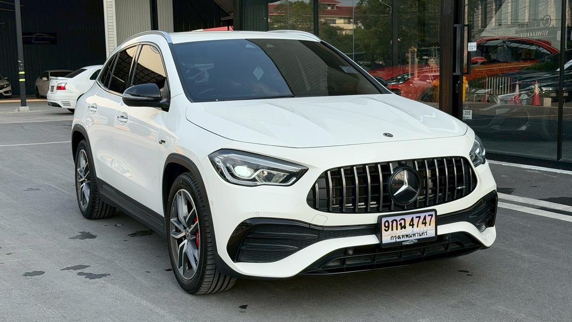 รหัสรถ KPV4747 2022 Benz AMG GLA35 4MATIC สีขาว รูปย่อยที่ 3