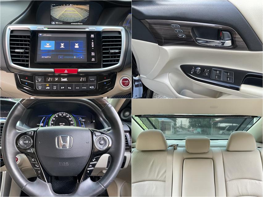 HONDA ACCORD 2.0 HYBRID (MNC) ปี 2017 สภาพนางฟ้า รูปที่ 17