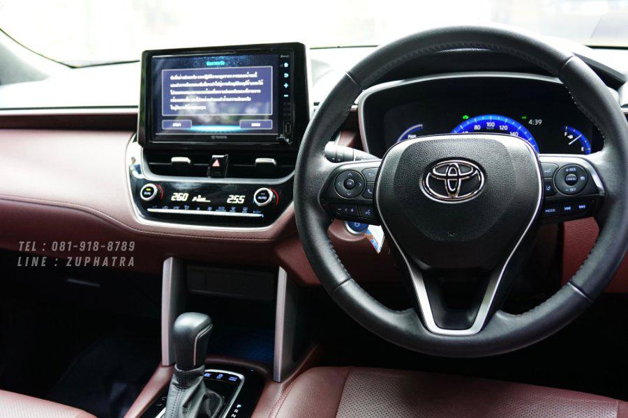 รูป 🚙 ขายรถบ้านมือ1 Toyota Corolla Cross Hybrid Premium Safety 1.8 รถมือแรก เจ้าของใช้เอง ขายเองไม่เคยชน หล่อ ฉ่ำ!!! 🚙 5