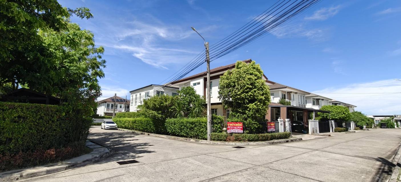 🏡 ขายบ้านเดี่ยวหลังมุม มัณฑนา รามอินทรา-วงแหวน ใกล้สโมสรส่วนกลาง ใกล้แฟชั่นไอส์แลนด์ ใกล้รถไฟฟ้าสายสีชมพู สถานีวงแหวนรามอินทรา 2