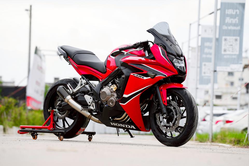 2018 Honda cbr650f ปี 2018 🔥 🏍️ แดงดำตัวจี๊ด 4 สูบ เสียงหวาน พร้อมขี่!