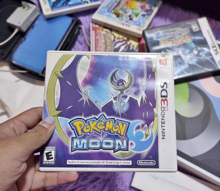 ขายแผ่นเกมส์ Pokemon Moon มีกล่อง