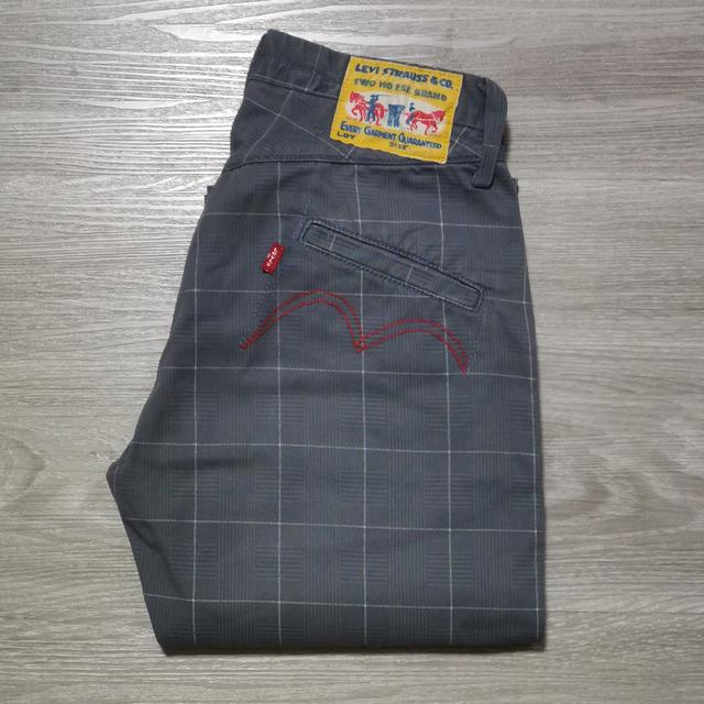 Levi's Grid Pattern ​Casual Trousers🔥