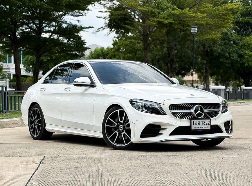 Benz C220d AMG Dynamic รุ่น Top ดีเซลล้วน W205 ปี 2020 หลังคาแก้ว ใช้งานน้อย 9 หมื่นโล รูปย่อยที่ 3