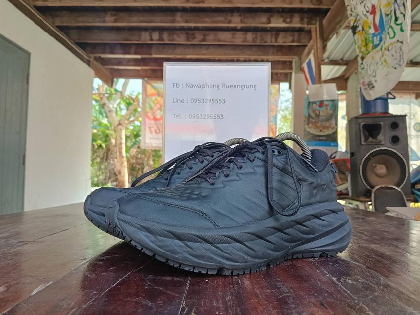 Hoka Bondi SR Size 41.5/26 cm สภาพดี ไม่มีตำหนิขาดเย็บ เชือกเดิม ซอฟท์เดิม พื้นเต็มใช้ได้ยาว ๆ ราคา 550บาท รวมส่ง รูปย่อยที่ 2