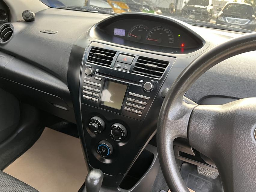 รถมือเดียวป้ายแดง Toyota VIOS Gen2 ปี2012 เกียร์ออโต้ รถติดแก๊ส LPG ประหยัดสุดๆ 12