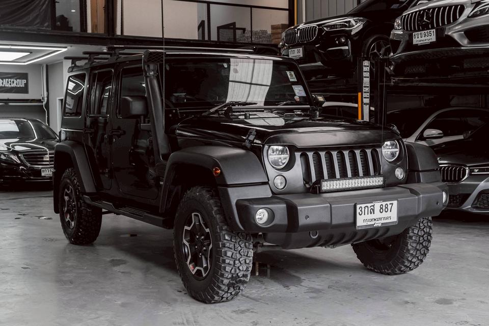 รหัสรถ 67GG887 สายลุย Jeep Wrangler Sahara 2014