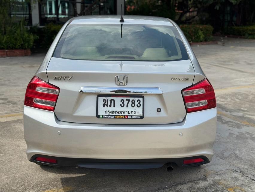 Honda City 1.5V i-Vtec AT 2012 สีเทา รูปที่ 6