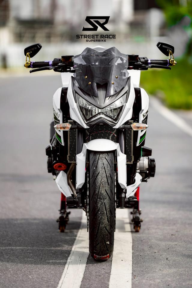 🔥 kawasaki z800 ปี 2015 | สีขาวหล่อเข้ม สปอร์ตเน็กเก็ตตัวแรง ราคาดีเกินคาด! 🔥 8