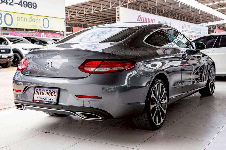 รหัสรถ NP5665 BENZ C250 COUPE SPORT 2018 8