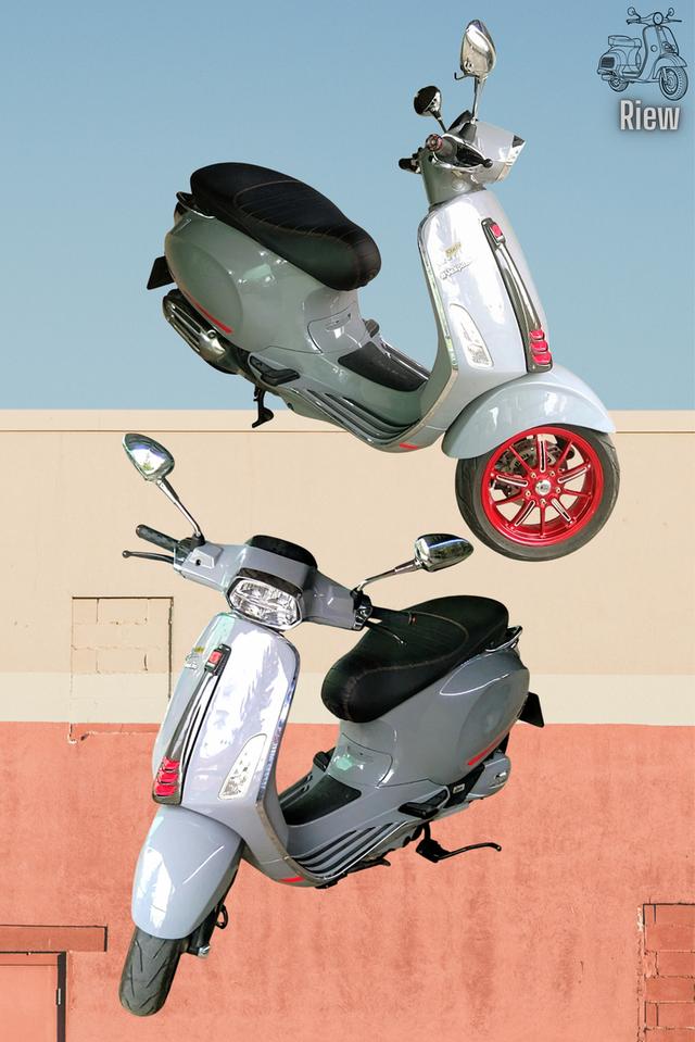 *ติดมัดจำ* ขายรถมือสอง VESPA SPRINT S 150 I-GET ABS 2022 สีเทา