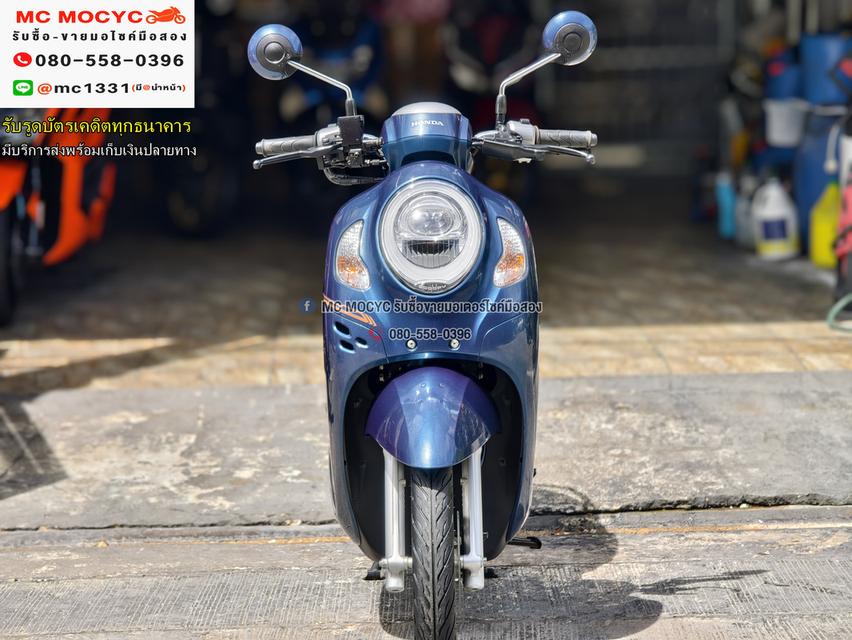 Scoopy i 2021 วิ่ง6000โล รถบ้านมือเดียว เครื่องท่อเดิม เล่มเขียวชุดโอนครบ No1210   