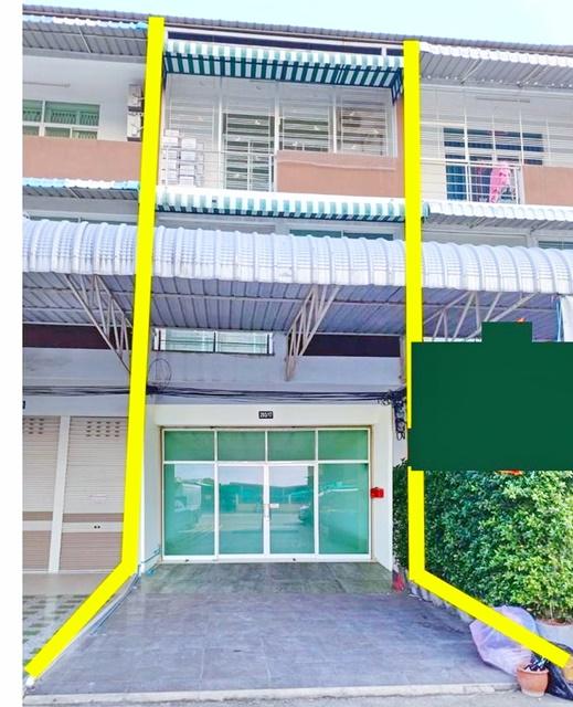 สนามบินดอนเมือง 800ม.BTSดอนเมือง ให้เช่าอาคารพาณิชย์ 3 ชั้น 280 ตร.ม.24 ตร.วา.2-3นอน 3 น้ำ ใช้เป็นสำนักงาน ฮาร์โรว์ นานา