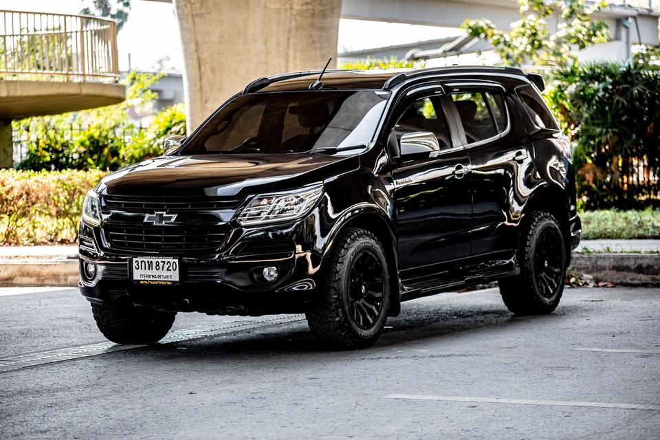 CHEVROLET TRAILBLAZER 2.8 LTZ 4WD ปี 2014 สีดำ รถครอบครัว 7 ที่นั่ง สภาพดี 