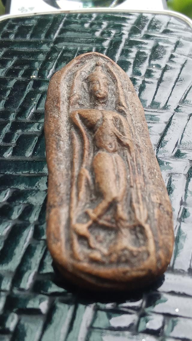 9086901ENN':พระลีลาเม็ดขนุนเนื้อดิน รูปที่ 6