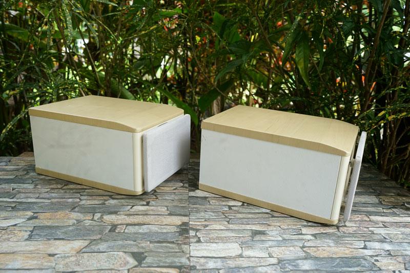 ลำโพง JVC-SP-EXS1-M กรวยไม้ (ตู้ขาว) -เล็กพริกขี้หนู