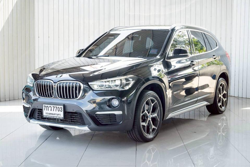 BMW X1 2.0 sDrive18d xLine ปี 2017 สีดำ โฉม F48 ปี16-23
