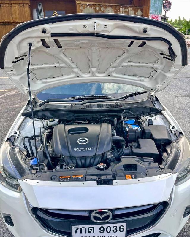 รหัสรถ QT9036 Mazda2 Skyactive 1.3 Sport High connect hatchback เกียร์ Auto สีขาวมุก ปี2018 20