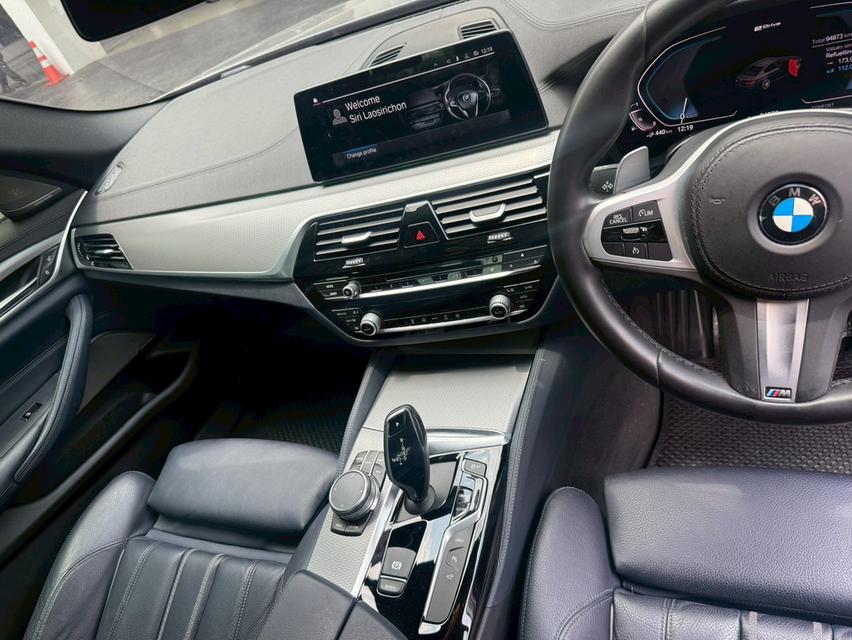 BMW 530e 2.0 M-sport G30 2020 สีเทา รูปที่ 8