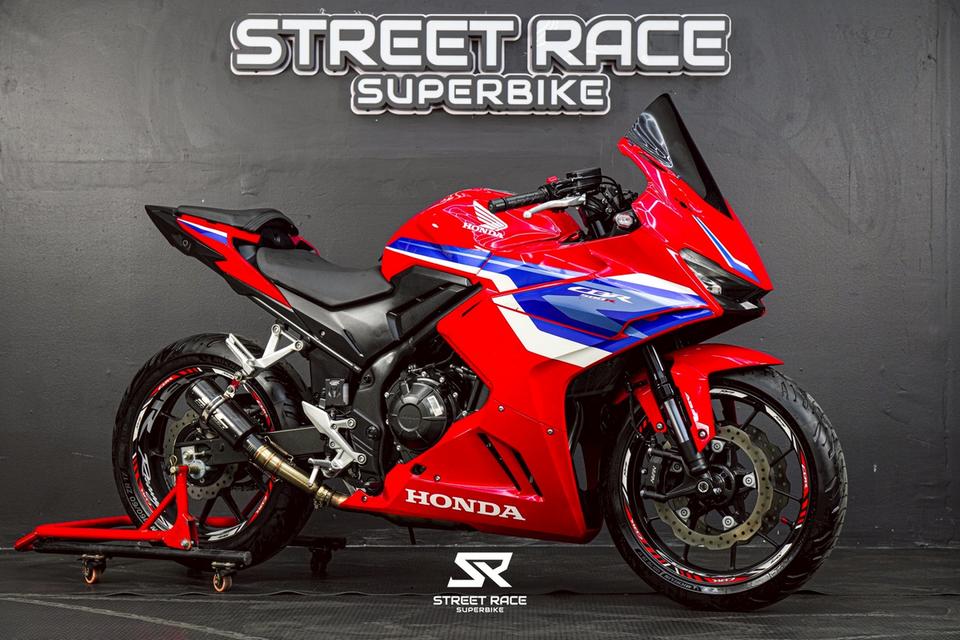 HONDA CBR500R 2024 สีแดง ไมล์แค่ 6,000 km. รูปที่ 1