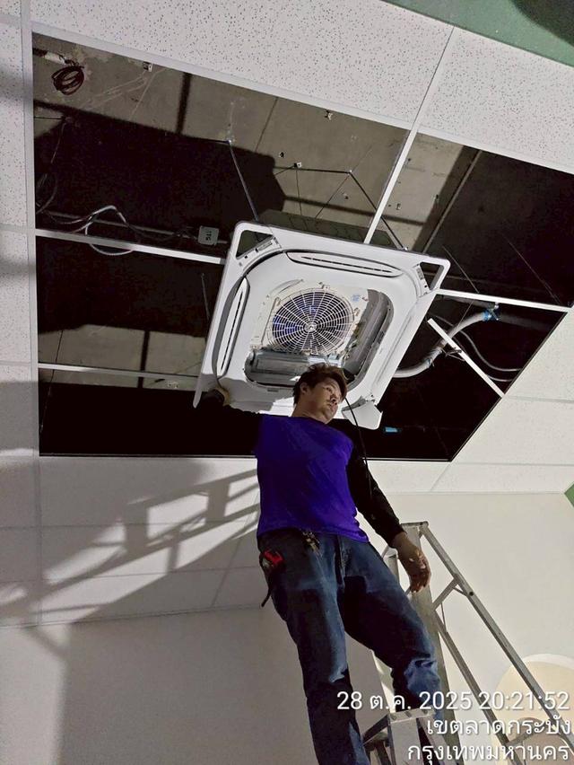 ช่างแอร์นวมินทร์  063-8895-489 ช่างพสิษฐ์ติดแอร์ล้างแอร์ย้ายแอร์ซ่อมแอร์บ้าน รูปที่ 8