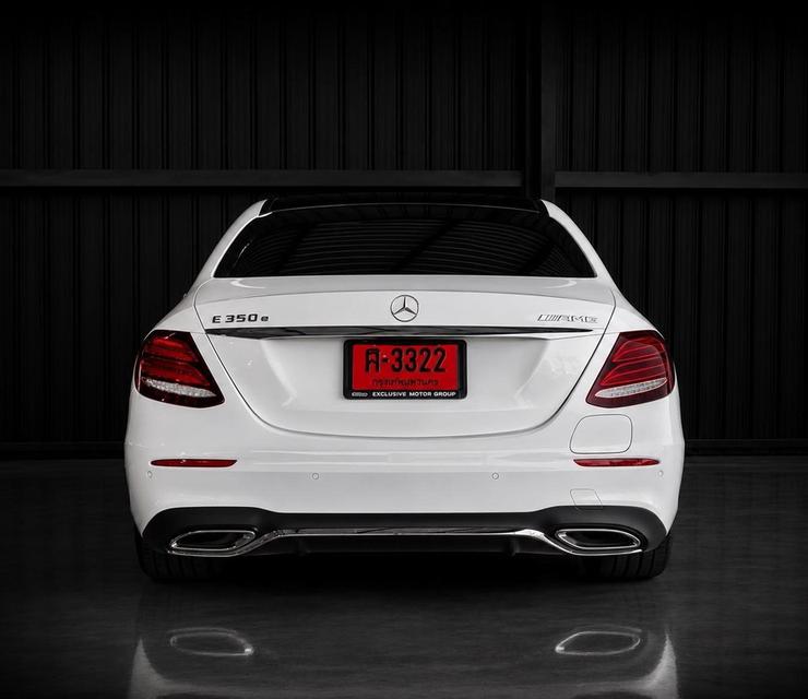 Mercedes Benz E350e AMG Dynamic Plug-in Hybrid 2018 เครื่องยนต์ เบนซิน 4 สูบ 2,000 cc. 299 แรงม้าไมล์ 63,xxx km - Warranty 1 year รูปย่อยที่ 4