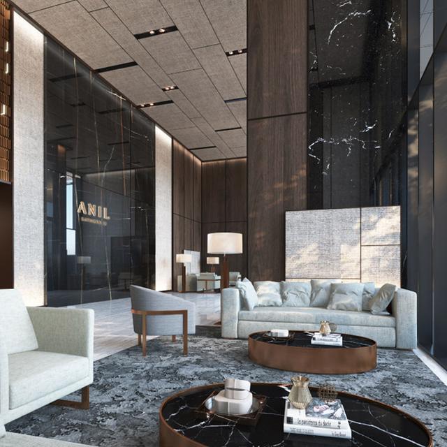 Luxury condo for rent, ANIL Sathon 12, 32nd floor, in the heart of the city, cheapest in this area, next to BTS Saint Louis, North Sathorn Road. 5