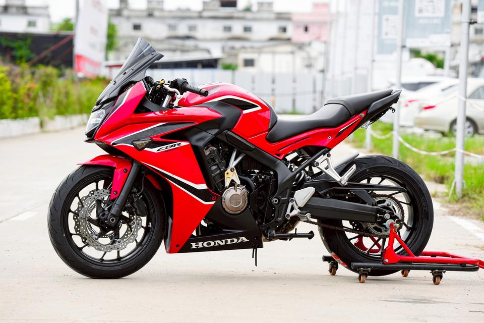 2018 Honda cbr650f ปี 2018 🔥 🏍️ แดงดำตัวจี๊ด 4 สูบ เสียงหวาน พร้อมขี่! 11