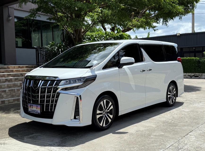 2023 TOYOTA ALPHARD SC PACKAGE รถมือเดียวออกรถปี 2023 แท้ รถวิ่งน้อย ประวัติศูนย์ครบ ไม่เคยมีอุบัติเหตุครับ
