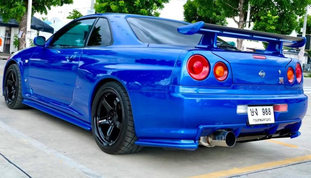 ขายรถ Nissan GT-R สีน้ำเงิน 2