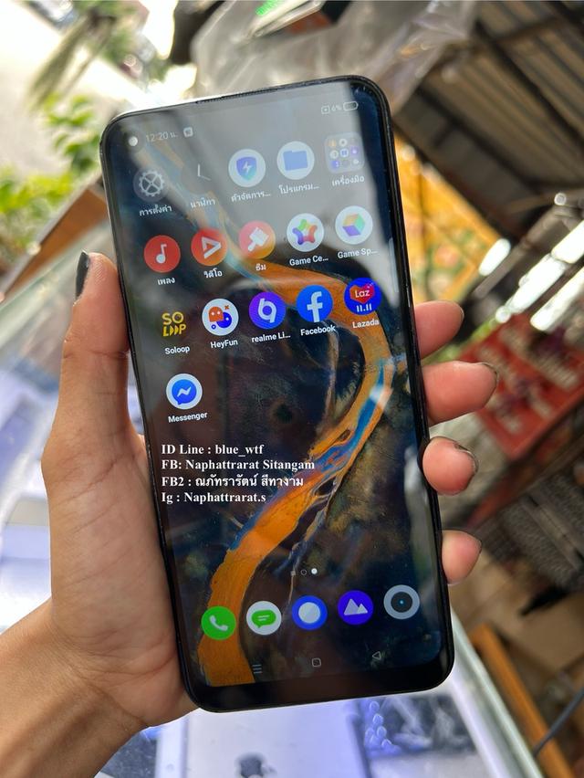 Realme C17 4G ซิม จอ6.5นิ้ว Rom64 Ram4 android11 กล้อง4เลนส์ สภาพสวย ใช้งานปกติ ได้ทุกซิม 3