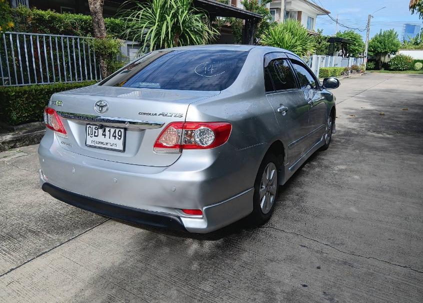TOYOTA ALTIS 1.6 E CNG โรงงาน ปี2012 6