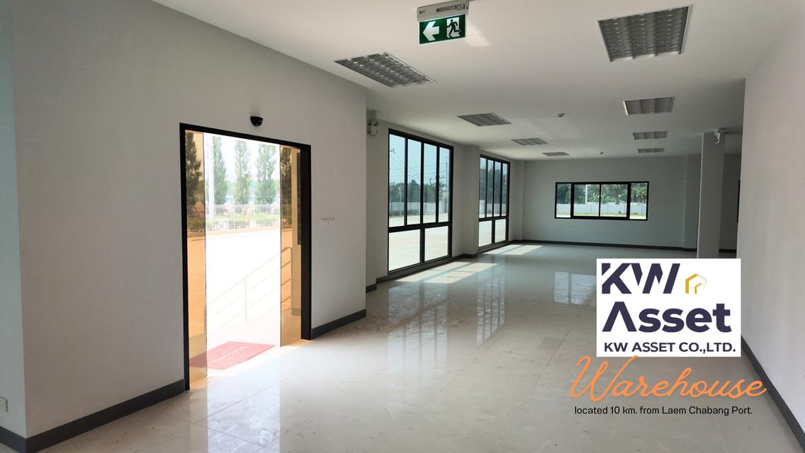ให้เช่าโกดัง จำนวนมาก คลังสินค้า NEW! ใกล้ท่าเรือแหลมฉบัง 10 km. 12