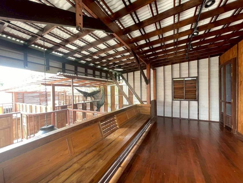 บ้านเดี่ยว 2 ชั้น ครึ่งตึก ครึ่งไม้ ( ไม้สัก ) 9