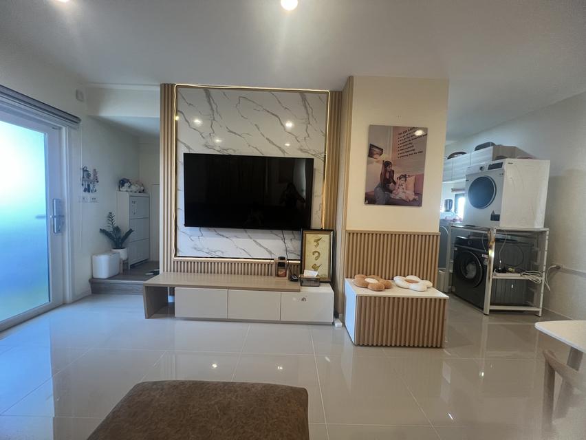 ทาวน์โฮมสไตล์บ้านแฝด มีพื้นที่ข้างบ้าน ไม่มีบ้านตรงข้ามสุดซอยเป็นส่วนตัว ประชาอุทิศ90/สมุทรปราการ 4