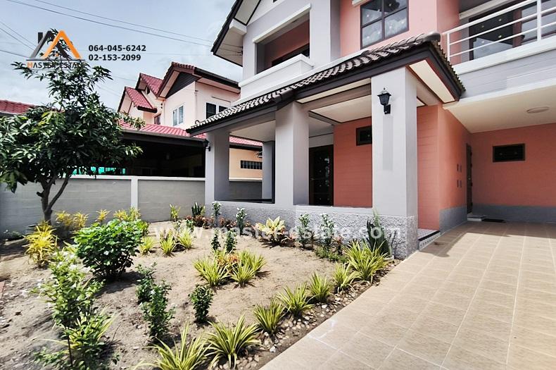 สราญธร รังสิต คลอง 4 บ้านเดี่ยว 56 ตร.ว. Renovate ใหม่ทั้งหลัง สวย พร้อมตกแต่งสวน อ.ธัญบุรี จ.ปทุมธานี 2