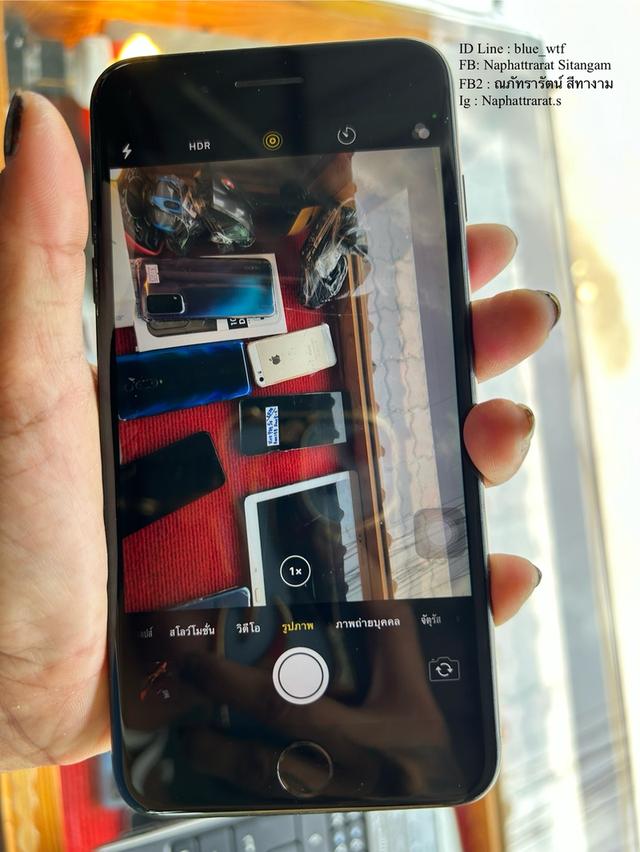 IPhone7Plus 128GB สแกนนิ้วได้ ได้ทุกซิม ใช้งานปกติ สภาพสวย จอใหญ่ แบตทน 6