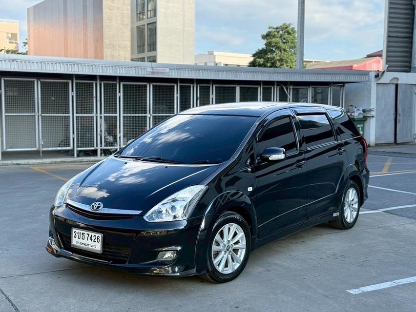 TOYOTA WISH 2.0Q LIMITED TOP 2007 สีดำ LPG