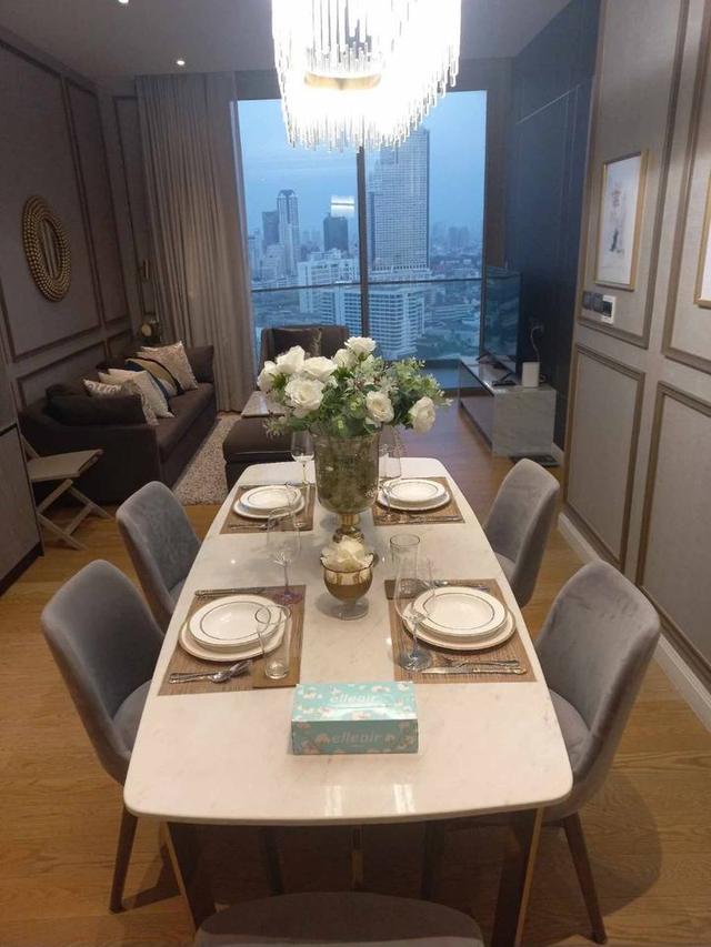 Condo For Rent "Magnolias Waterfront Residences" -- 2 Beds 102 Sq.m. 110,000 Baht -- Luxury condo along the Chao Phraya River! 4