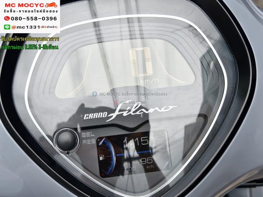 Grand Filano Hybrid 2024 วิ่ง90โล กุญแจ2ดอกบุคเซอวิสครบ สภาพใหม่ป้ายแดง NO1163 6