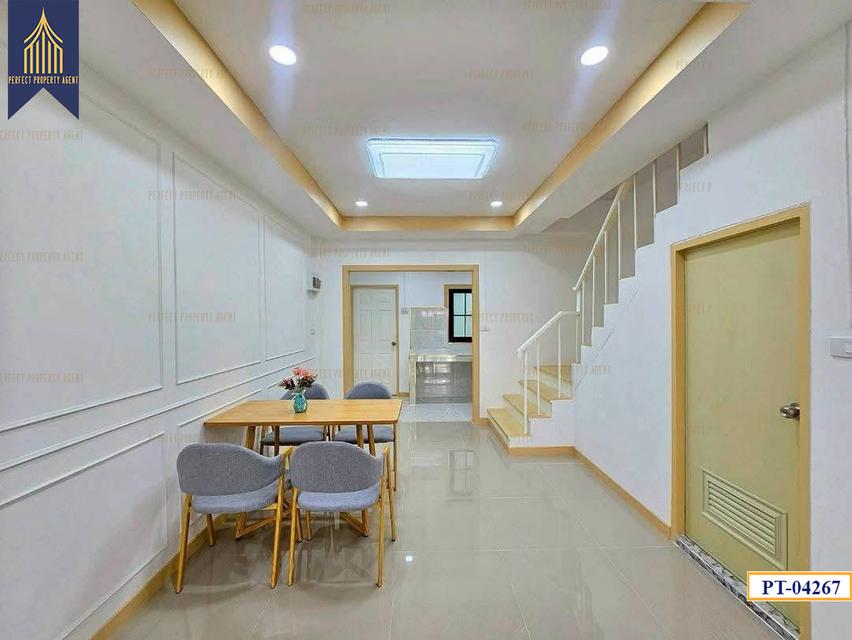 ขาย ทาวน์เฮ้าส์ บัวทองธานี บางบัวทอง ตกแต่งใหม่ ฟรีโอน 9